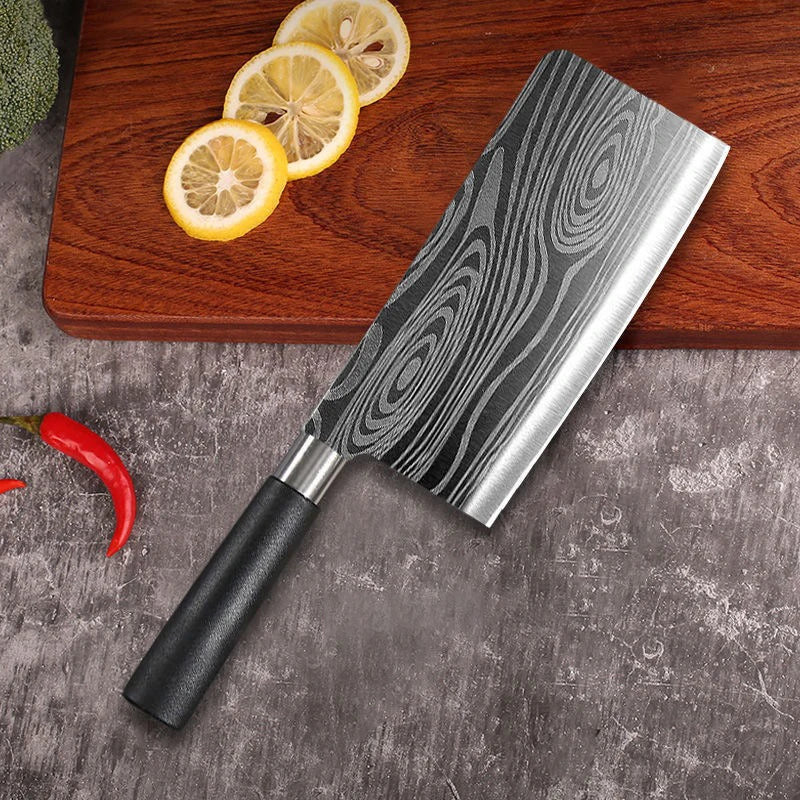 Kitchen Knives, Laser Damascus Pattern