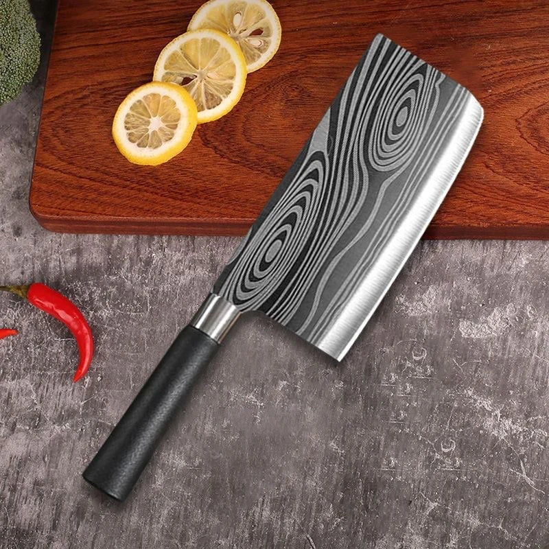 Kitchen Knives, Laser Damascus Pattern