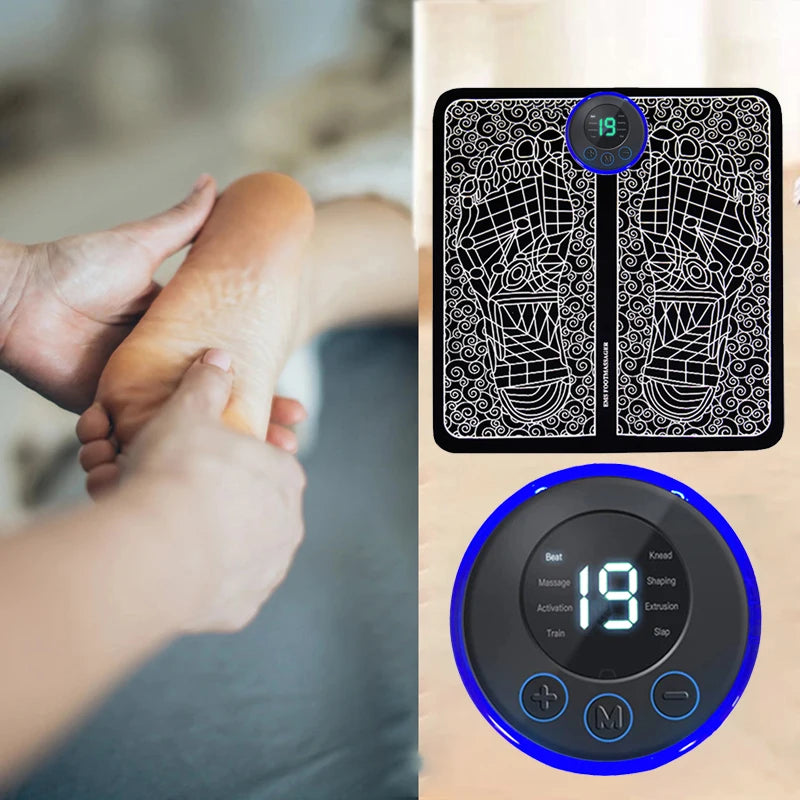 Foot massage pad, electric, usb charged