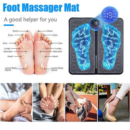 Foot massage pad, electric, usb charged