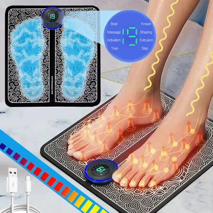 Foot massage pad, electric, usb charged